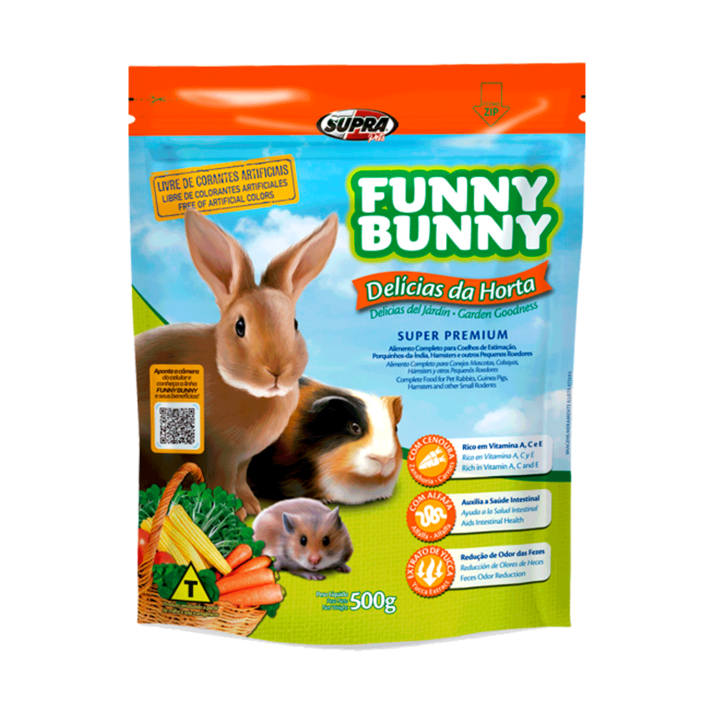 Funny Bunny 500g Delícias da Horta 500g