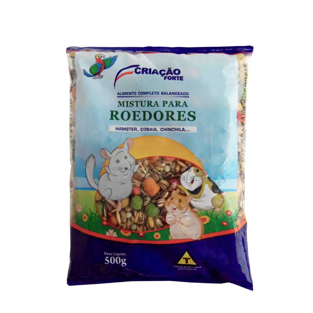 Mistura Para Roedores Criação Forte 500g 500g