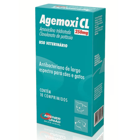 Agemoxi CL 250mg 10 Comprimidos 10 comprimidos