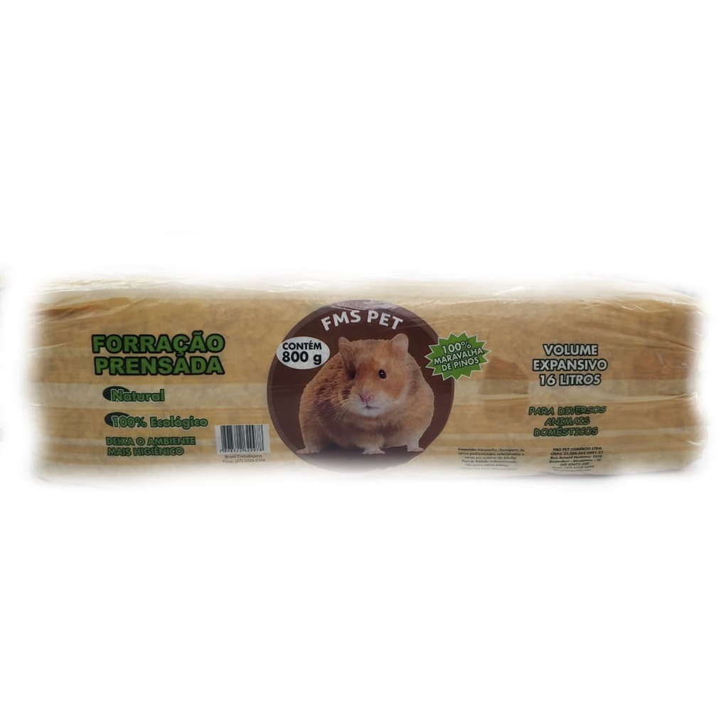 Forração Prensada Fms Pet 800g 800g