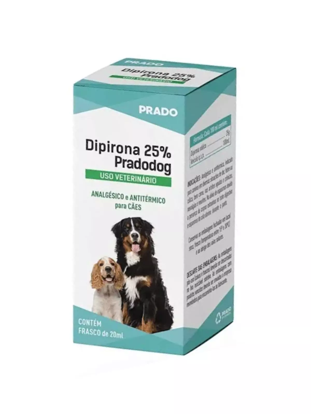 Dipirona 25% Analgésico e Antitérmico Para Cães