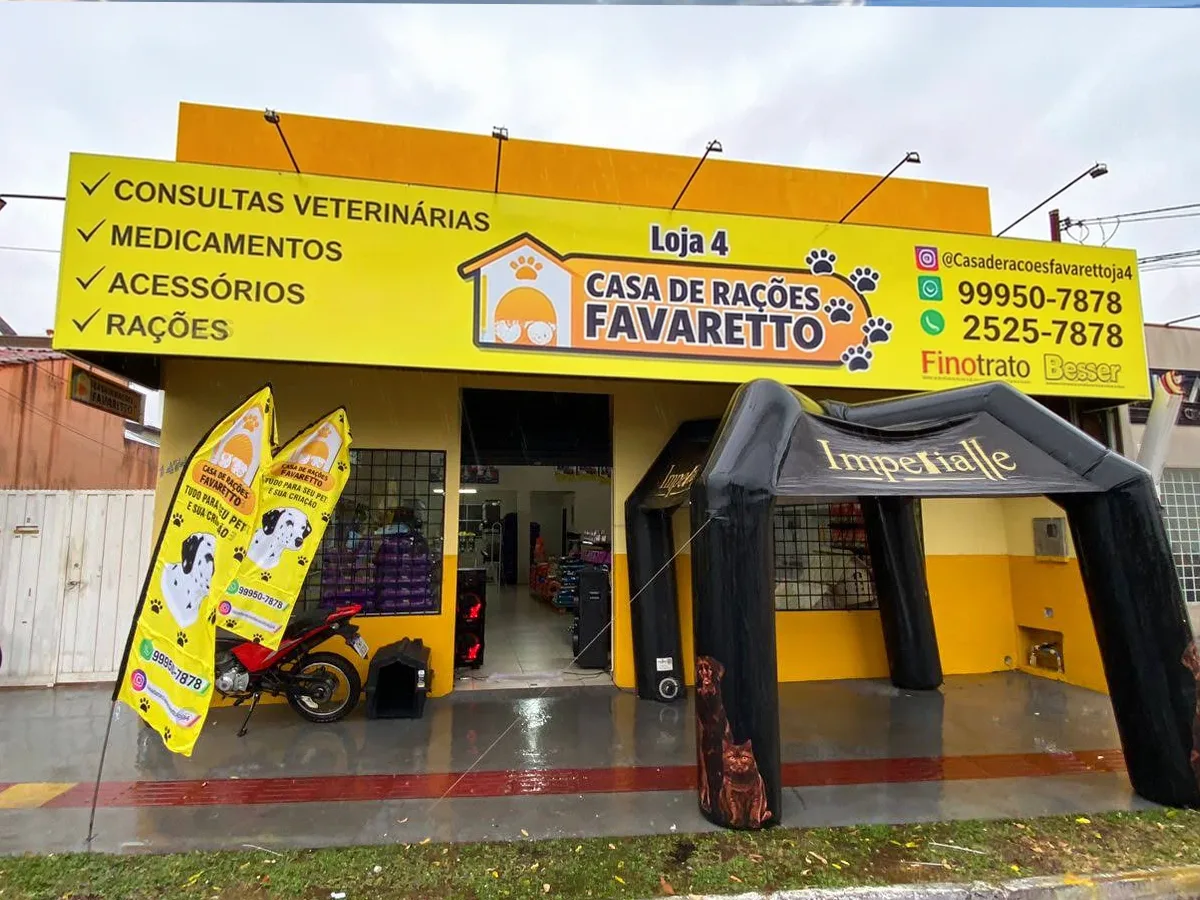 Fachada da Casa de Rações Favaretto, Albert Sabin