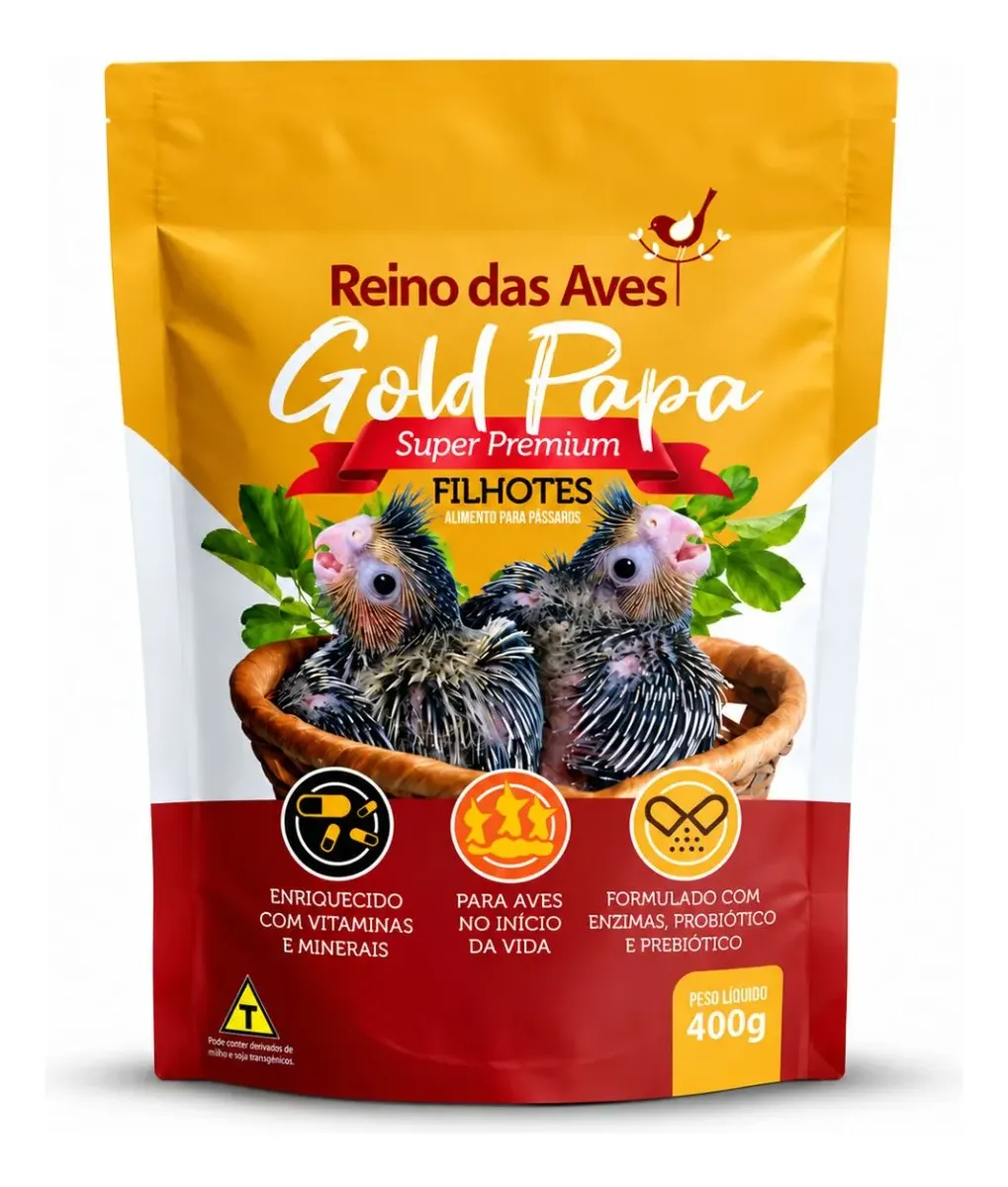 Papa Para Filhotes Gold Mix 400g 500g