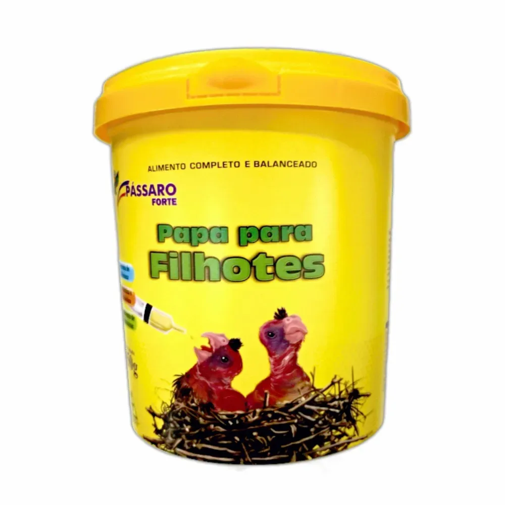Papa Para Filhotes Pássaro Forte 350g 350g